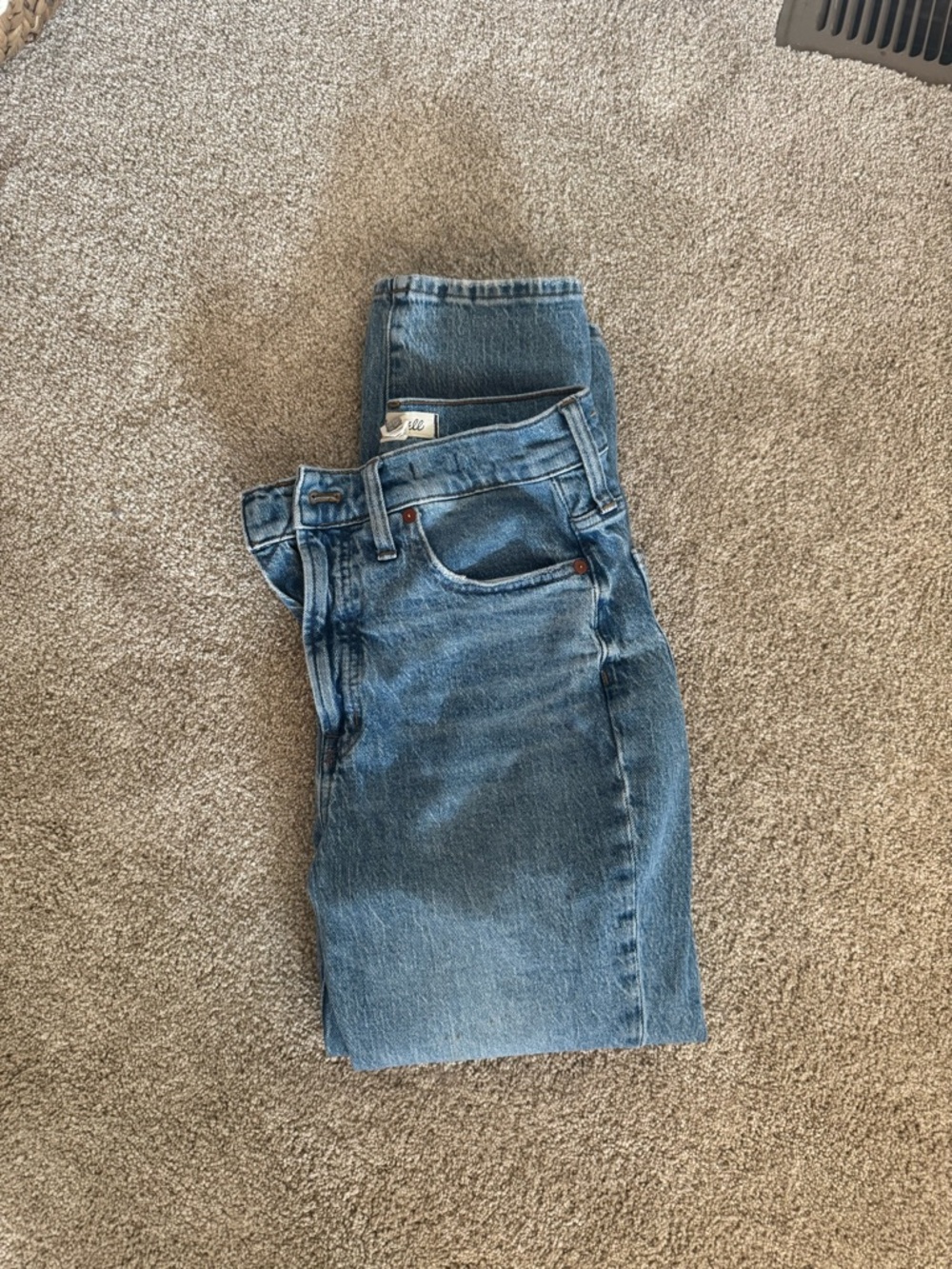Madewell High-Rise Women’s Jeans in Blue Denim
